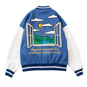 Veste d'hiver de qualité supérieure avec logo personnalisé, col montant, devant en coton/laine écologique respirant, manches longues - Product Image 2