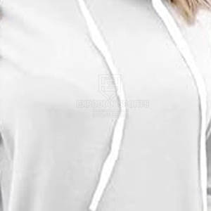 Sweat-shirt à capuche pour femme en coton 100% avec logo sur le devant, matière douce, coupe ample, décontracté, chaud pour l'hiver - Product Image 4