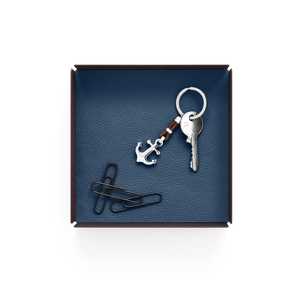 Elegant PU Leather Decorative Tray with Velvet Base Modern-Style Engraving & Plating for Home Office & Restaurant Use - Product Image 6