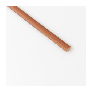 Quarto di Tondo 14x14 mm MDF 240 cm Ciliegio - Product Image 1