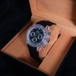 Reloj de Cuarzo para Hombre, Diseño Moderno, Esfera con Puntero, 20 mm, Resistente al Agua, Acero Inoxidable, Cristal de Zafiro, Movimiento VK62 - Product Image 6