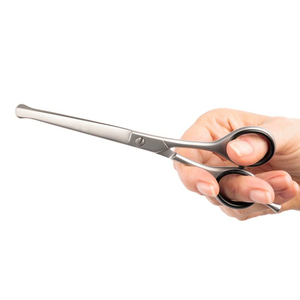 Las mejores tijeras de punta Roma para el cuidado del perro para mascotas, tijeras de aseo con borde romo, acabado satinado, tijeras rusas buenas - Product Image 4