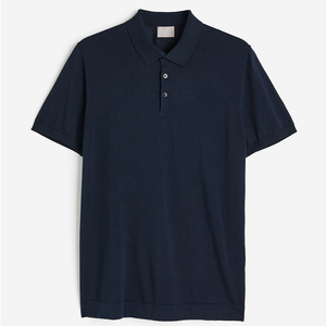 Polo de golf con cuello de solapa para hombre, camiseta de 50% Algodón, 50% poliéster, logotipo personalizado, precio competitivo - Product Image 6