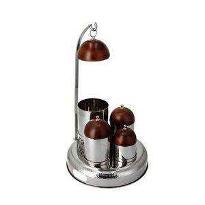 Casserole avec lot de 2 bols et plateau Casserole classique à couvercle en bois Design personnalisé Buffet pour la maison Hôtel servant - Product Image 1