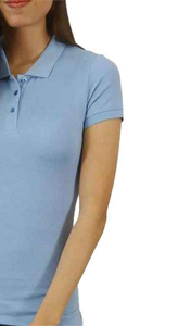 Best Material Cotton Customizable Plus Size Casual for <b>Polo</b> T-<b>Shirt</b> <b>Women</b> New Style Breathable Fabric Designed for Comfortable - Product Image 4