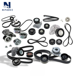 Niboke Động Cơ Xe Phần <span class=keywords><strong>Tensioner</strong></span> Ròng Rọc Thay Thế V-Gân Vành Đai Ổ Đĩa idler Ròng Rọc Cho Mercedes C230 2003 2005 A2712060019 - Product Image 5