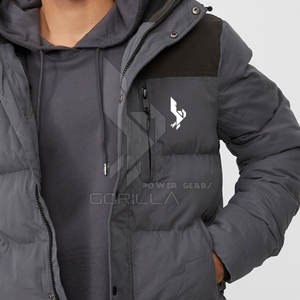 Chaqueta acolchada de manga larga para hombre de alta calidad, tela de punto ligera, a un precio razonable para el invierno - Product Image 3