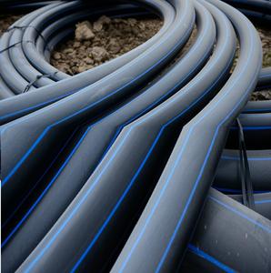 Tuyau de HDPE de force à haute résistance pour l'infrastructure et la construction pour des projets d'énergie renouvelable - Product Image 1