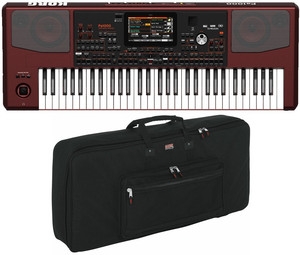 Ventes d'usine : Clavier arrangeur professionnel Korg PA1000 61 touches avec sac de transport Gator GKB-61 - Product Image 1
