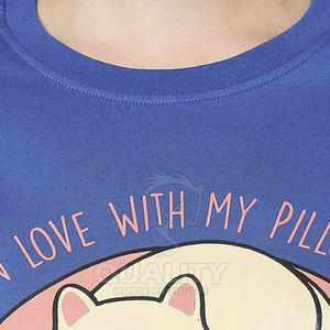 Camiseta de mujer con logotipo personalizado 100% algodón camiseta de manga corta al por mayor camiseta informal de verano para mujer - Product Image 4