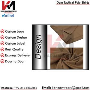 Chemises polo tactiques pour hommes à manches courtes et longues, t-shirts cargo de performance pour l'extérieur, randonnée, camping, vêtements de travail - Product Image 4