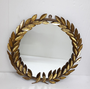 Aluminio Metal Forma cuadrada Oro Acabado Espejo de pared Lujo Hecho a mano Estilo de lujo Venta caliente Excelente calidad - Product Image 6