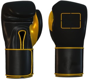 Guantes de boxeo de cuero PU de artes marciales de alta calidad Diseño de logotipo personalizado Entrenamiento de boxeo Cuero genuino OEM 10oz a 16oz - Product Image 1