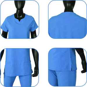 Uniformes Médicos de Mezclilla para Mujer con Forro Polar para Máxima Comodidad y Durabilidad en Entornos Sanitarios - Product Image 2
