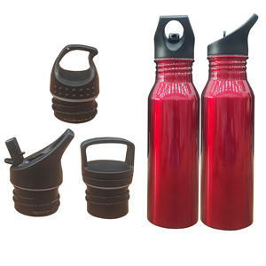 Bouteille d'eau en aluminium de 500ml bouteille en métal recyclée ouverte fabricant du Vietnam produit en gros - Product Image 1