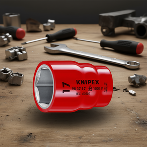 Knipex 3/8'' Hexagon <b>Socket</b> for Internal Square for Hexagonal Screws - Product Image 3