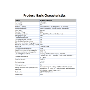 Batterie LiFePO4 à semi-conducteurs ABS 12,8V 100A 200A 300A BMS R10 12V 100Ah 150Ah 200Ah <span class=keywords><strong>5000</strong></span> Cycles -20-60°C pour VR, Bateau, Solaire - Product Image 5