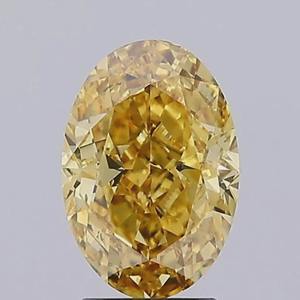 Vente flash : Diamant ovale fantaisie jaune de 2,00 carats, pierre précieuse en vrac, fabrication de bijoux de luxe, prix de gros, fournisseur fabricant - Product Image 6