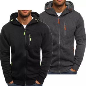 Sudadera con capucha con cremallera completa para hombre personalizada 2024 algodón de alta calidad French Terry Skin Fit Thermal Zip Hoodie para hombre temporada de invierno 100% - Product Image 6