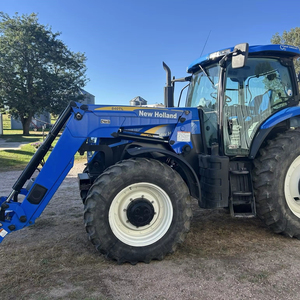 PROVEEDOR VERIFICADO de Tractor Usado New Holland T6070 con Cargador New Holland 840T con Cucharón de 8 Pies y Garra de 4 Dientes - Product Image 5