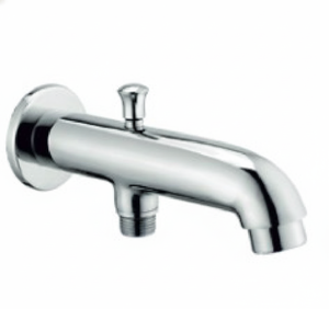 Robinet de salle de bain mural durable VI108 à bec double en laiton pour la maison, l'hôtel, la salle de bain - Product Image 4