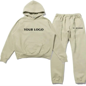 2024 conjunto de chándal de lana Tech personalizado para hombres tela de alta calidad Color sólido ropa deportiva de gimnasio lisa con logotipo para entrenamiento de invierno - Product Image 1