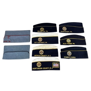 Gorras laterales de guarnición de lana con producción inspirada en el patrimonio hecha para uniformes de reproducción y colecciones históricas - Product Image 3
