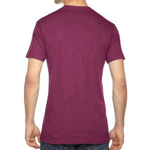 2025 nuevo 95% algodón 5% Spandex hombres Slim Fit Camisa ajustada gimnasio sublimación camiseta - Product Image 5