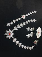 Ensemble de bijoux vintage plaqué or 24 carats DDP Classic pour femmes, collier et boucles d'oreilles en cuivre Comores Mayotte, style USA France, cadeau
