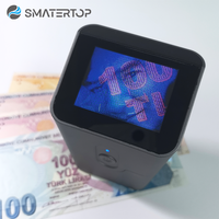 Détecteur d'argent Laser X52 Mini Bill Counter Portable UV 254nm et 630nm de haute qualité pour détecter les notes Laser