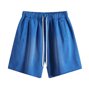 Prémium OEM personalizado simple lavado ácido estético Casual gimnasio desgaste hombres verano deportes algodón pantalones cortos Streetwear playa baloncesto corto - Product Image 4