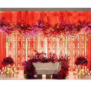 เทียนประดับผนังเวทีงานแต่งงาน,เทียนแต่งผนังออกแบบใหม่งานแต่งงาน - Product Image 1