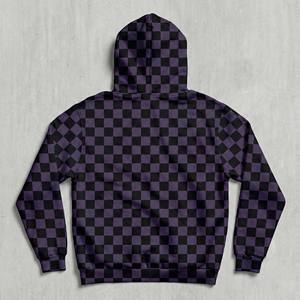 Sweat-shirt en molleton décontracté pour homme, style Harajuku Vaporwave, hiver, motif graphique « Erreur 404 Texture Non Trouvée », coupe classique, numérique - Product Image 5