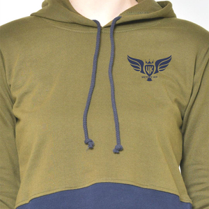 OEM ชุดวอร์มเข้ารูปสำหรับเล่นกีฬาของผู้หญิงเสื้อมีฮู้ด & กางเกงวิ่งเสื้อสวมหัวโพลีเอสเตอร์แห้งเร็วน้ำหนักเบาระบายอากาศได้ดี - Product Image 4