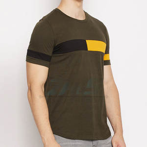 เสื้อยืดแบบสวมศีรษะสำหรับผู้ชายผ้าฝ้าย100% แบบกำหนดเองระบายอากาศได้ดีดีไซน์ล่าสุด - Product Image 1