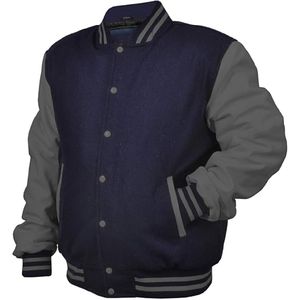 OEM ODM Veste de vol d'hiver de rue personnalisée à la mode Patchs de broderie au design unisexe Veste de baseball universitaire Bouffée décontractée - Product Image 2