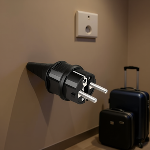 Compact 220V European <b>Plug</b> Travel Socket <b>Adapter</b> Model for Easy On-The-Go Use - Product Image 3