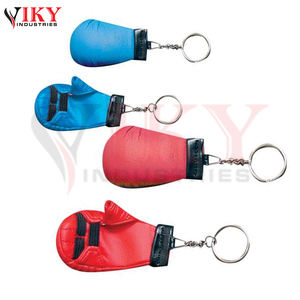 Fabriqué au Pakistan OEM Service 2025 Mini cuir de haute qualité avec porte-clés Mini gant MMA personnalisable en métal en acier inoxydable - Product Image 5