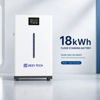 Batterie LiFePO4 BEES TECH ULTRASAFE 18 kWh 51,2 V 360 Ah pour système d'alimentation domestique (ESS) hybride, également disponible en 400 Ah et 720 Ah