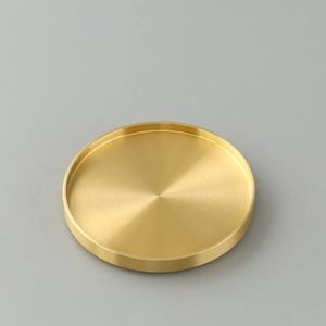 Sous-verres en métal argenté écologiques de haute qualité avec un design moderne pour la maison, le bureau, le café et les restaurants - Product Image 3