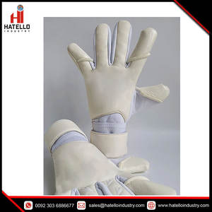 Nouveaux gants de gardien de but de Football en Latex épais sans doigt, antidérapants et résistants à l'usure, personnalisés - Product Image 3