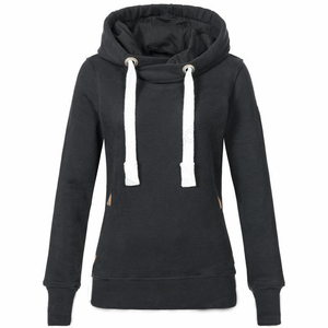 Nueva Colección de Sudaderas con Capucha de Forro Polar para Mujer, Tallas Grandes, Elegantes, con Bordado Frontal Personalizado, Ecológicas, Precio al por Mayor - Product Image 4
