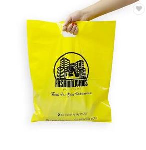Sac en plastique de haute qualité Sac avec logo personnalisé pour l'emballage de vêtements, sacs découpés à l'emporte-pièce - Product Image 4