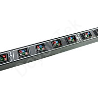 PDU vertical 0U à 12 ports PA45 haute puissance 480V 277V 125A triphasé avec protection par disjoncteur pour serveur S21 T21