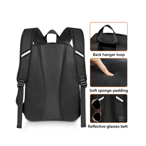 Vente en gros de sac de sport avec logo personnalisé pour hommes nouvelle conception de sac à dos de basket-ball ceintures à coussin d'air sec fermeture à glissière motif de personnage - Product Image 3