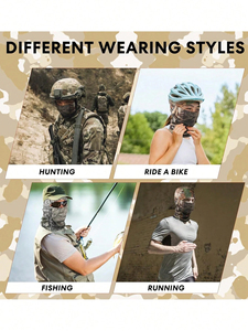 Hot Design Ski Chasse Cagoule À Capuche Masque Respirant Étanche 100% Polyester Sport Pêche En Plein Air Unisexe - Product Image 4