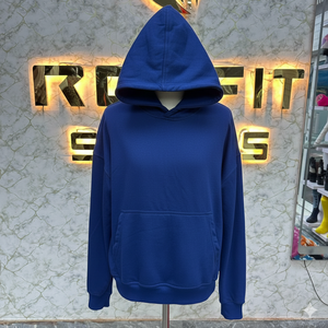 Créez votre propre style : sweat à capuche d'hiver personnalisé, imprimé et brodé, 100% coton, coupe ample, unisexe - Product Image 1