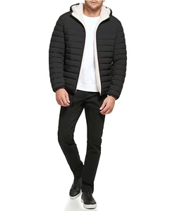 OEM Logo Casual 3-en-1 a prueba de viento y chaqueta impermeable para los hombres 100% algodón lona ropa de invierno al aire libre con capucha - Product Image 4