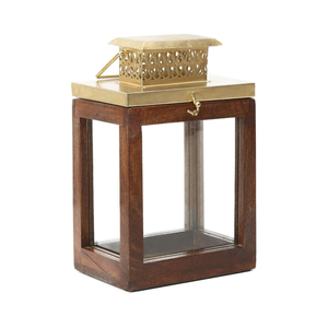 Último Tema, acabado de Color moderno, diseño único, linterna de vela de madera de alta calidad para decoración de iluminación de velas - Product Image 3