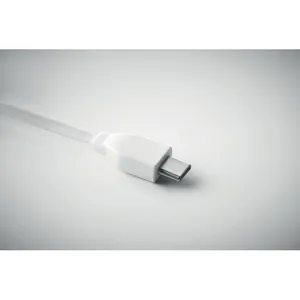 CLAUER Cable 3 en 1 de Bambú Ecológico, Gadgets USB, Producto Promocional - Product Image 1